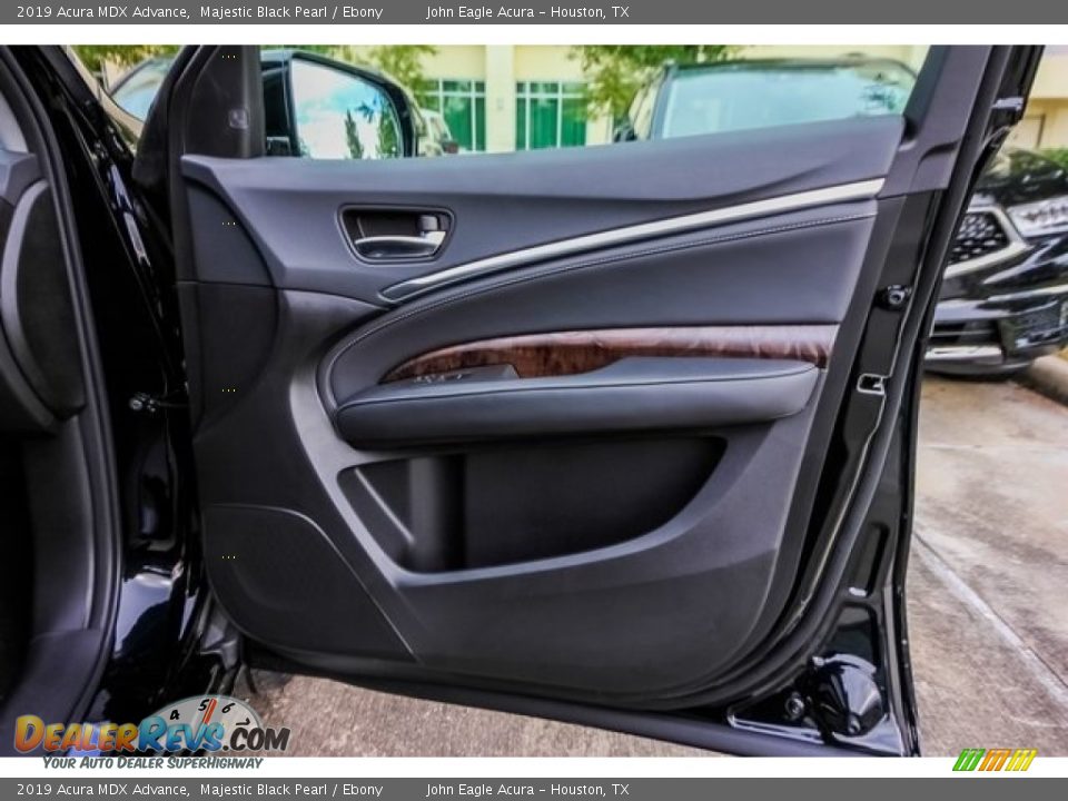 2019 Acura MDX Advance Majestic Black Pearl / Ebony Photo #24