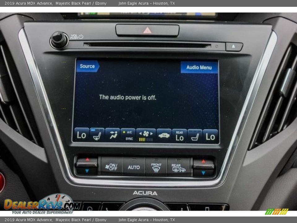 2019 Acura MDX Advance Majestic Black Pearl / Ebony Photo #30