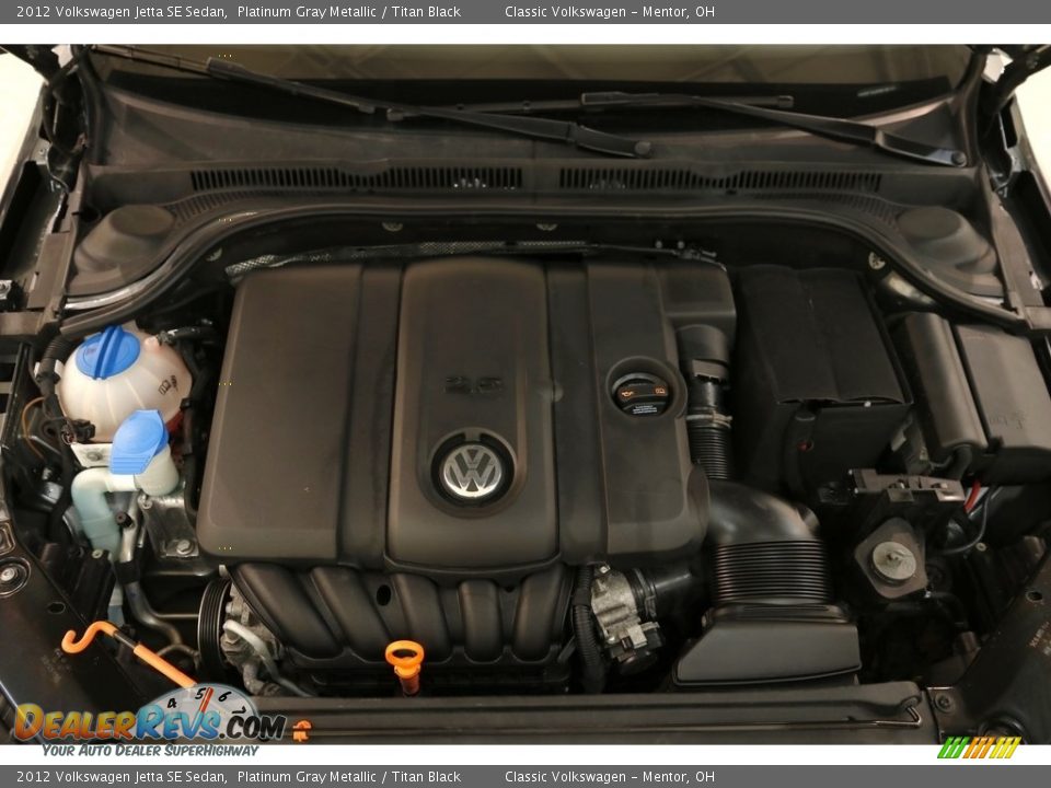 2012 Volkswagen Jetta SE Sedan Platinum Gray Metallic / Titan Black Photo #15