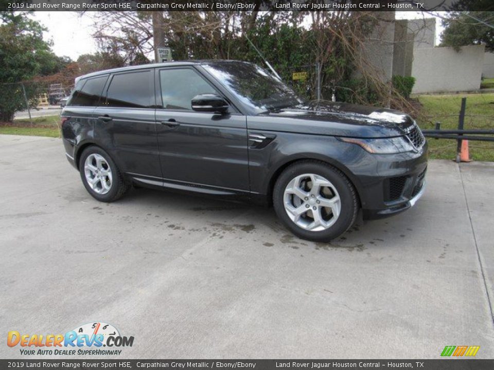 2019 Land Rover Range Rover Sport HSE Carpathian Grey Metallic / Ebony/Ebony Photo #1