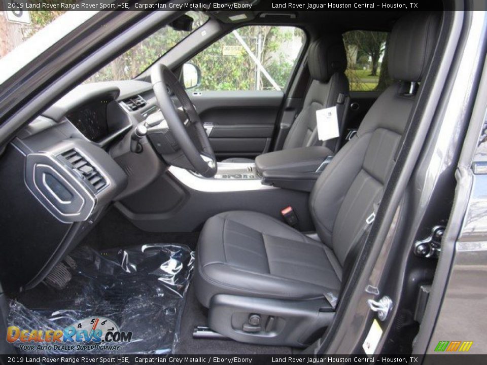 2019 Land Rover Range Rover Sport HSE Carpathian Grey Metallic / Ebony/Ebony Photo #3