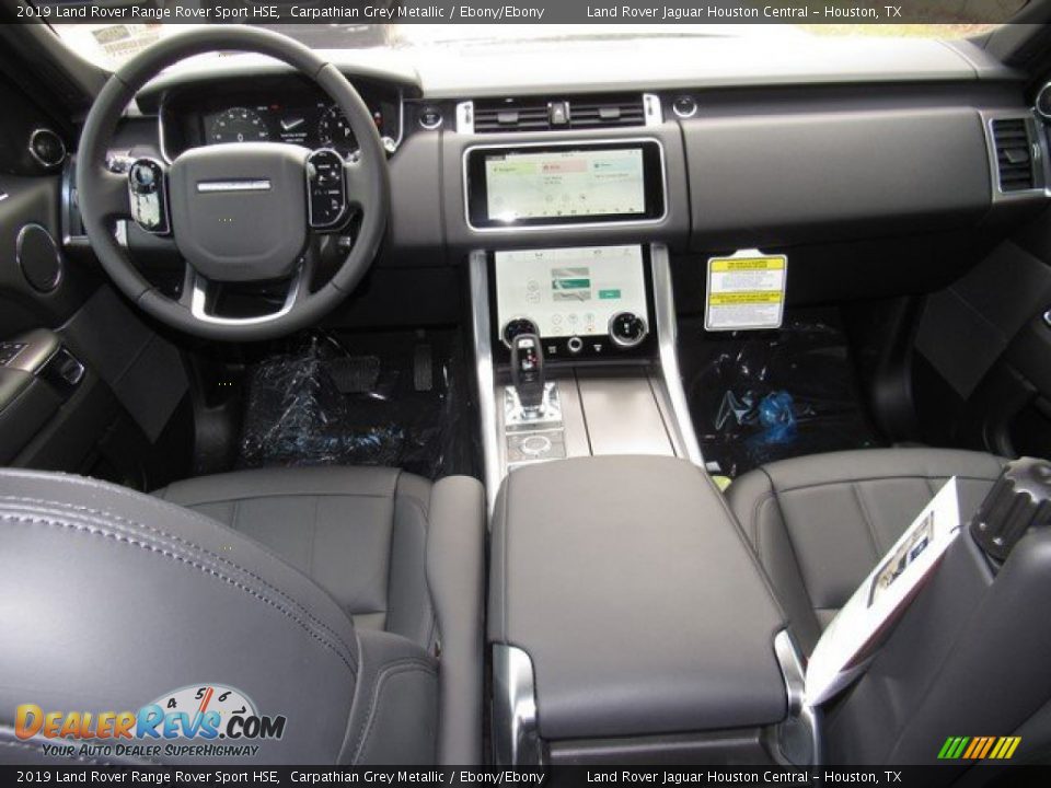 2019 Land Rover Range Rover Sport HSE Carpathian Grey Metallic / Ebony/Ebony Photo #4