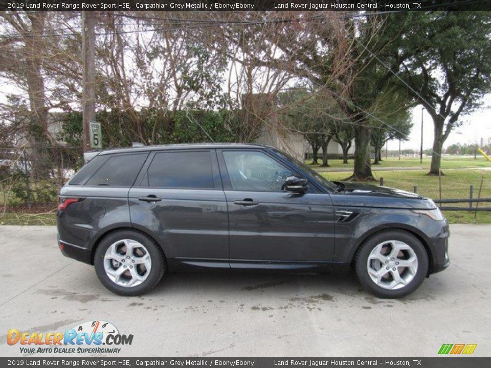 2019 Land Rover Range Rover Sport HSE Carpathian Grey Metallic / Ebony/Ebony Photo #6