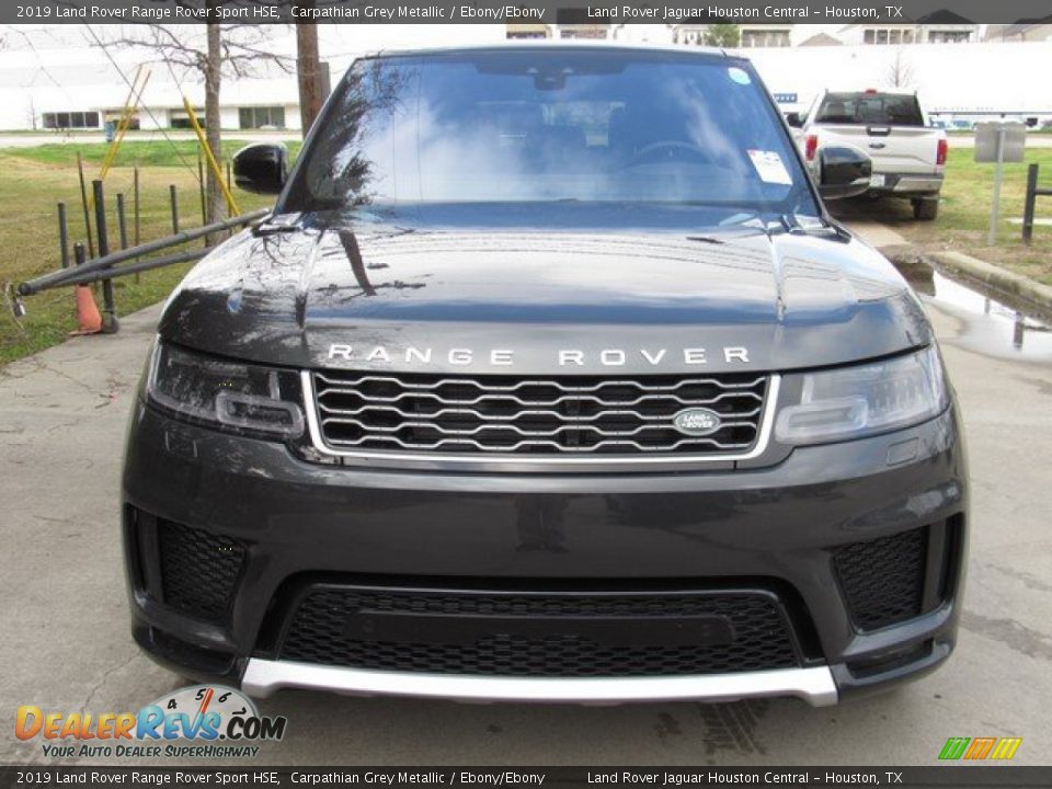 2019 Land Rover Range Rover Sport HSE Carpathian Grey Metallic / Ebony/Ebony Photo #9