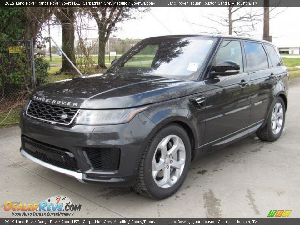 2019 Land Rover Range Rover Sport HSE Carpathian Grey Metallic / Ebony/Ebony Photo #10
