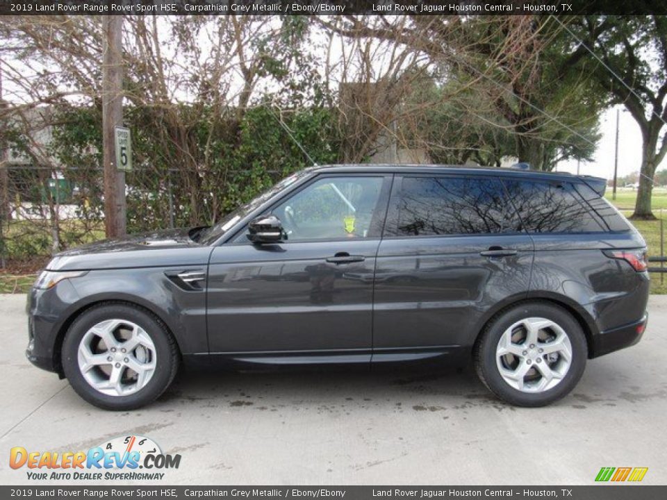 2019 Land Rover Range Rover Sport HSE Carpathian Grey Metallic / Ebony/Ebony Photo #11