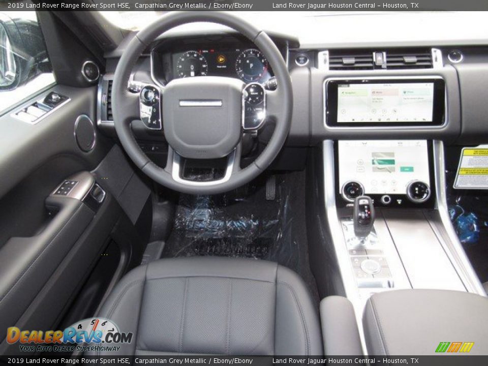 2019 Land Rover Range Rover Sport HSE Carpathian Grey Metallic / Ebony/Ebony Photo #14
