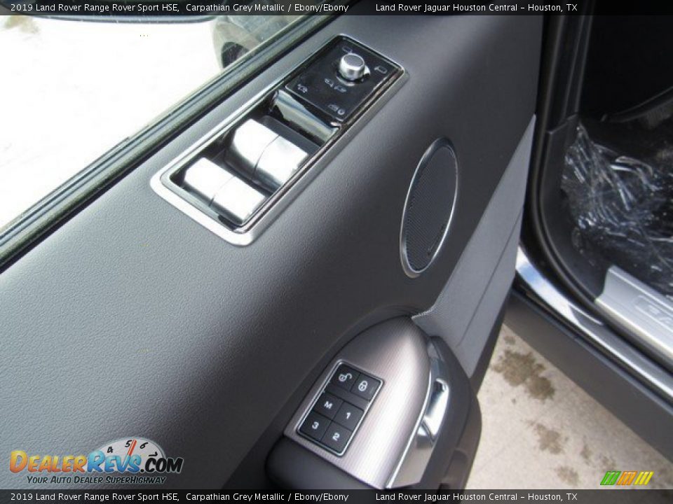 2019 Land Rover Range Rover Sport HSE Carpathian Grey Metallic / Ebony/Ebony Photo #24