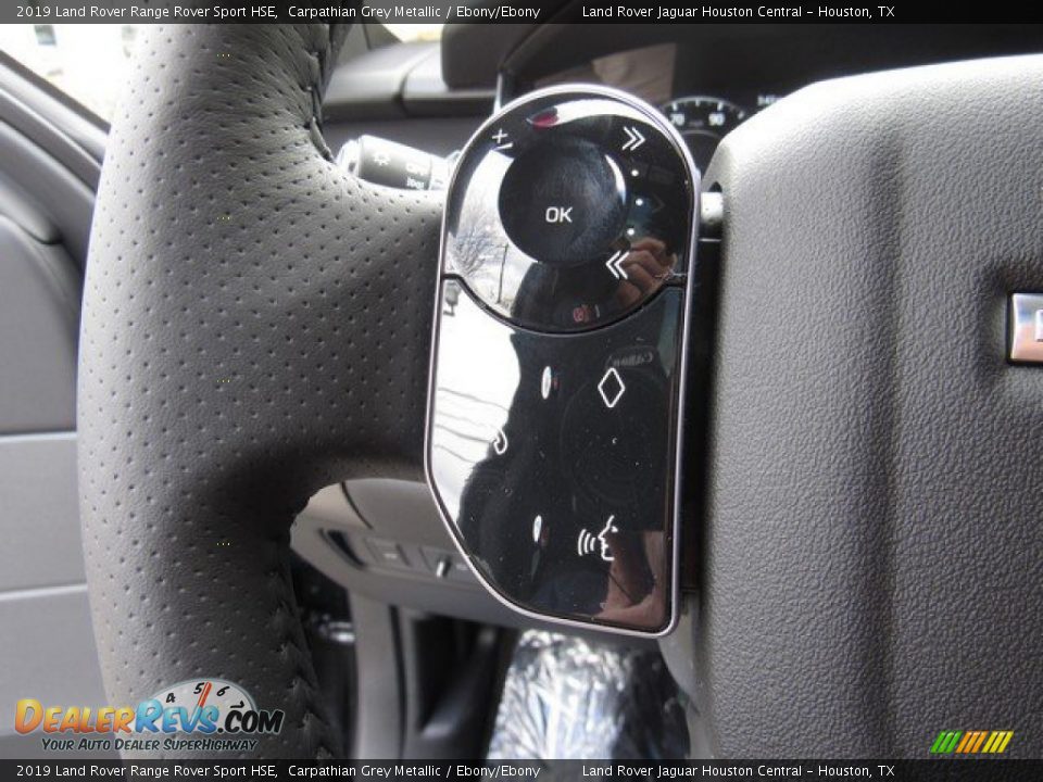 2019 Land Rover Range Rover Sport HSE Carpathian Grey Metallic / Ebony/Ebony Photo #27