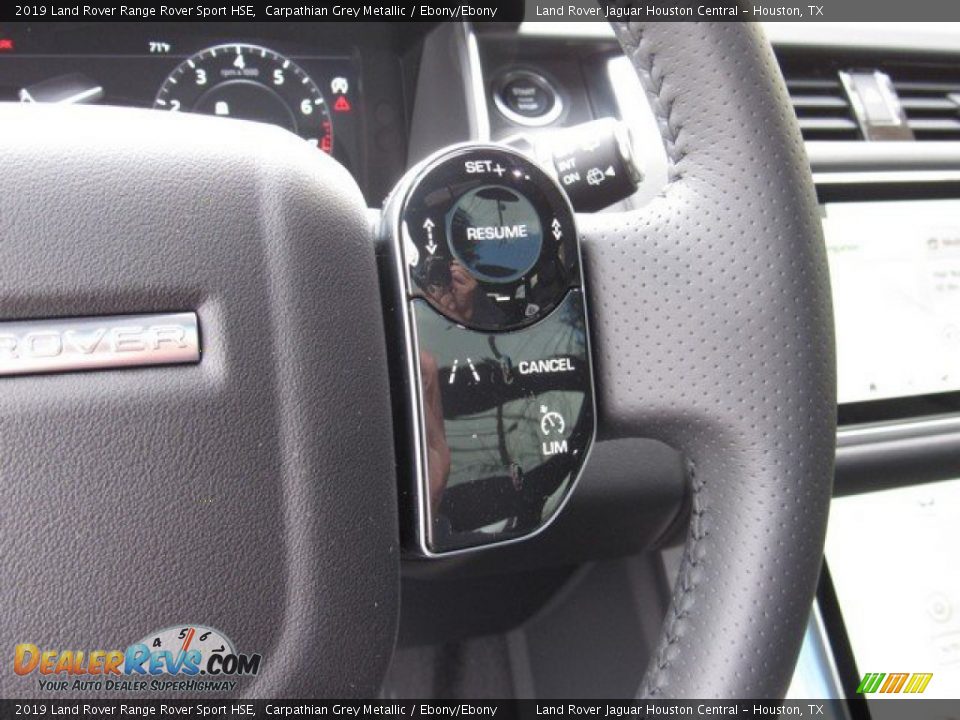 2019 Land Rover Range Rover Sport HSE Carpathian Grey Metallic / Ebony/Ebony Photo #28