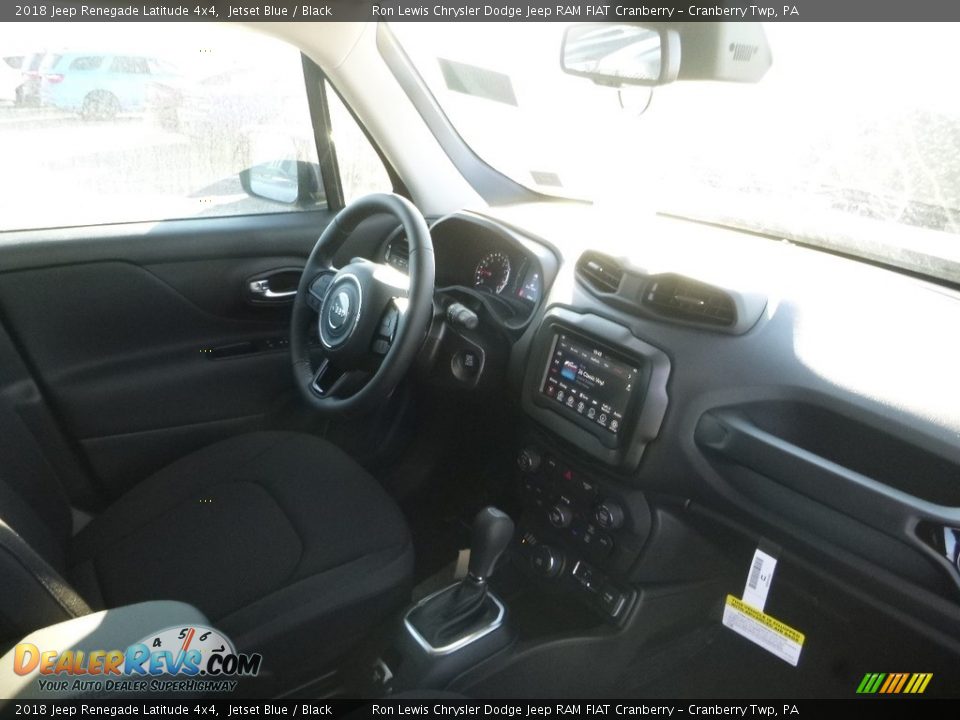 2018 Jeep Renegade Latitude 4x4 Jetset Blue / Black Photo #10