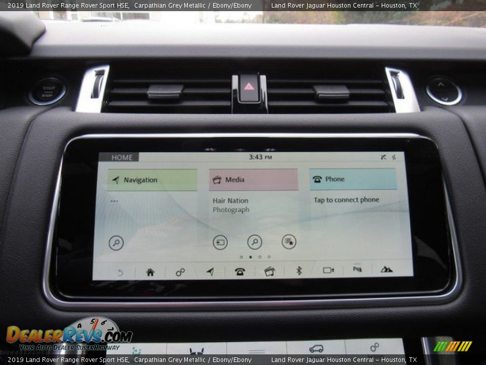 2019 Land Rover Range Rover Sport HSE Carpathian Grey Metallic / Ebony/Ebony Photo #30