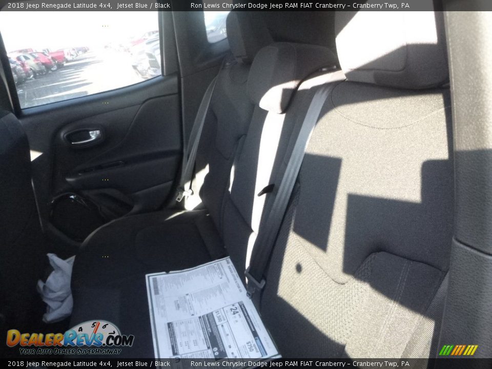 2018 Jeep Renegade Latitude 4x4 Jetset Blue / Black Photo #11