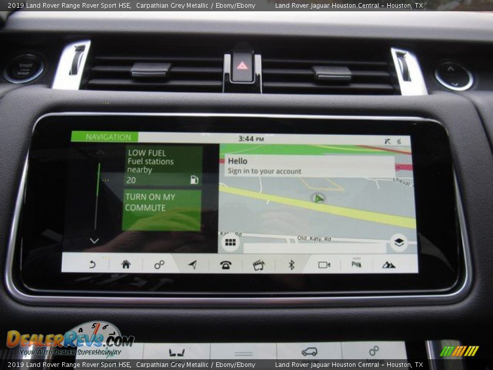 2019 Land Rover Range Rover Sport HSE Carpathian Grey Metallic / Ebony/Ebony Photo #31