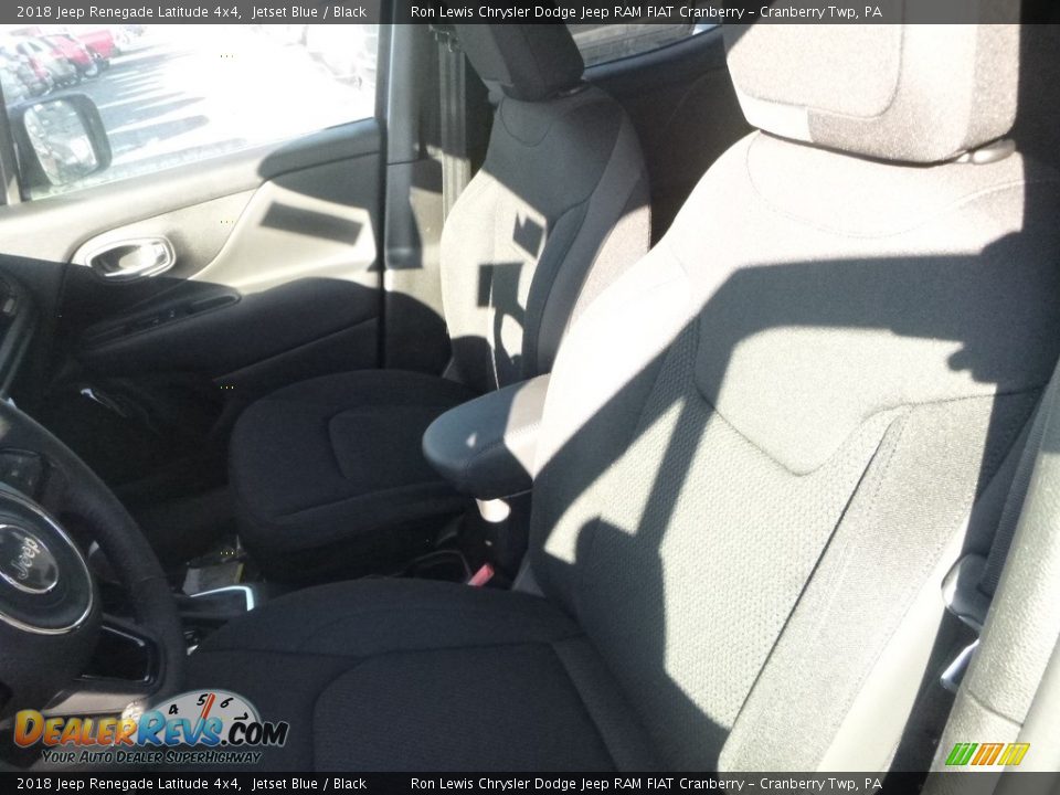 2018 Jeep Renegade Latitude 4x4 Jetset Blue / Black Photo #13