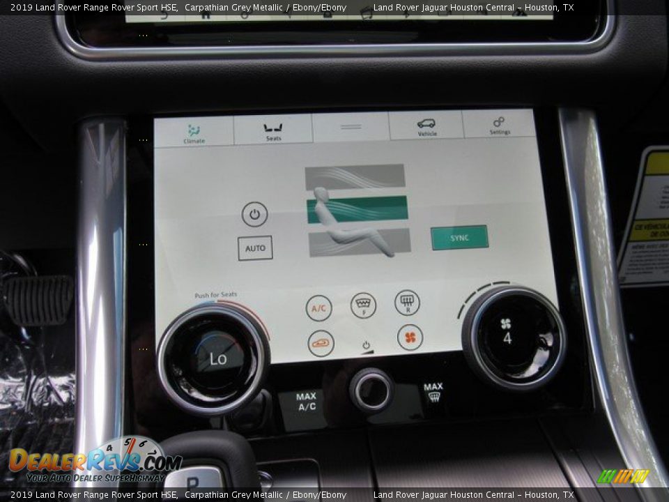 2019 Land Rover Range Rover Sport HSE Carpathian Grey Metallic / Ebony/Ebony Photo #33