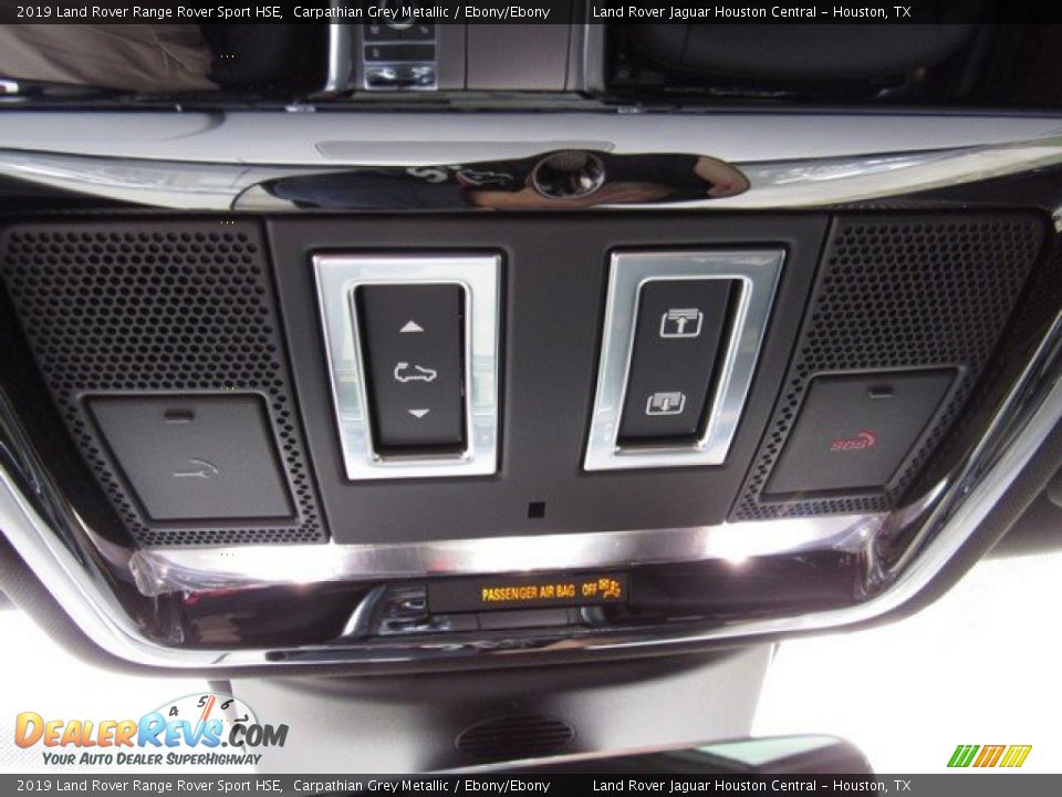 2019 Land Rover Range Rover Sport HSE Carpathian Grey Metallic / Ebony/Ebony Photo #36