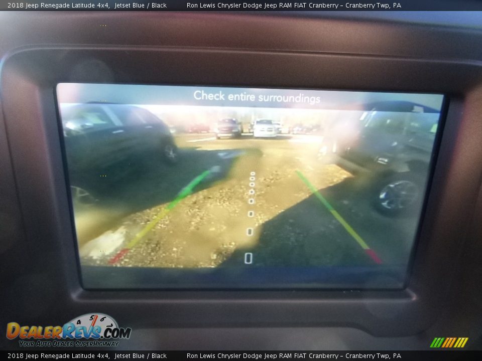 2018 Jeep Renegade Latitude 4x4 Jetset Blue / Black Photo #16