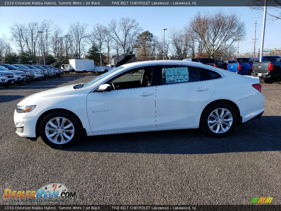 2019 Chevrolet Malibu Hybrid Summit White / Jet Black Photo #3