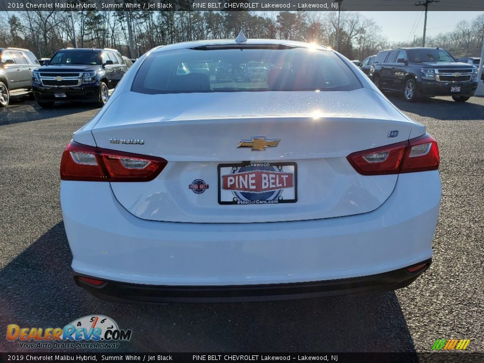 2019 Chevrolet Malibu Hybrid Summit White / Jet Black Photo #5