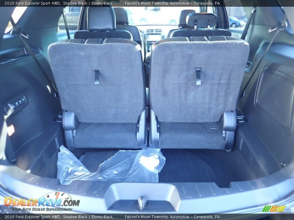 2016 Ford Explorer Sport 4WD Shadow Black / Ebony Black Photo #4