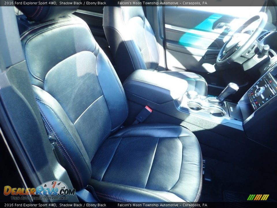 2016 Ford Explorer Sport 4WD Shadow Black / Ebony Black Photo #10
