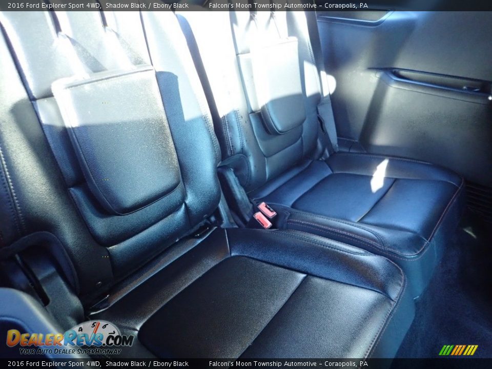 2016 Ford Explorer Sport 4WD Shadow Black / Ebony Black Photo #14