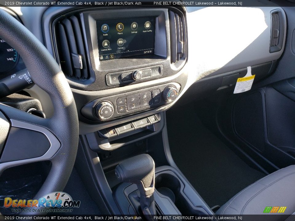 2019 Chevrolet Colorado WT Extended Cab 4x4 Black / Jet Black/Dark Ash Photo #10