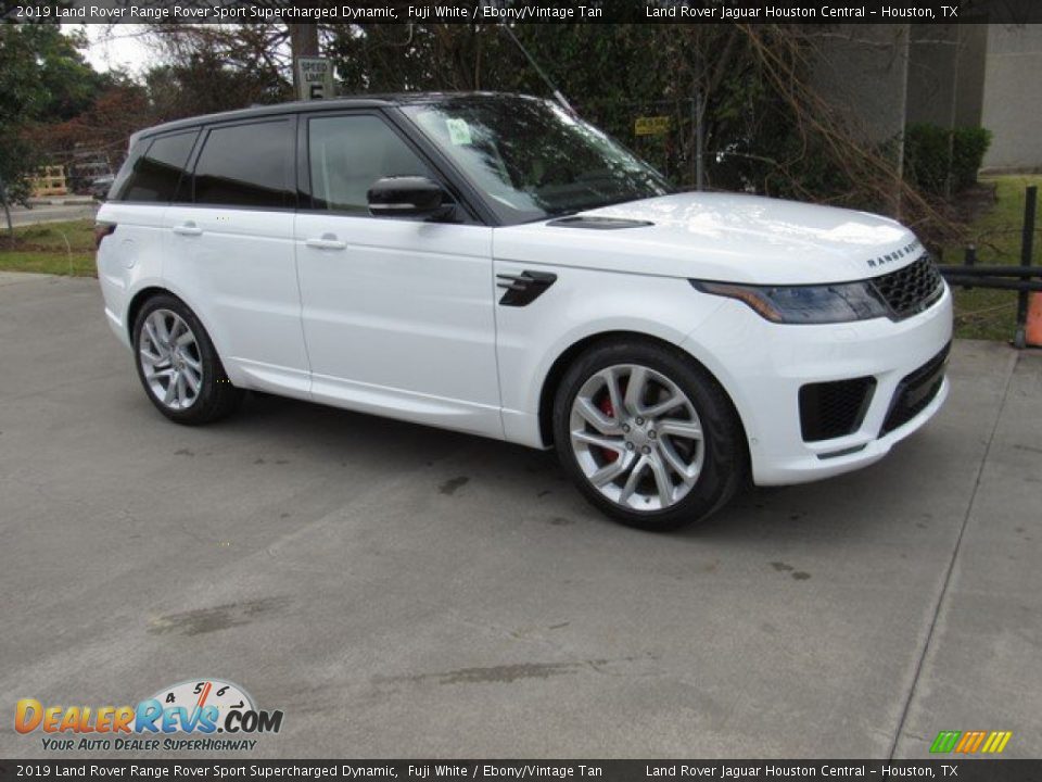 2019 Land Rover Range Rover Sport Supercharged Dynamic Fuji White / Ebony/Vintage Tan Photo #1