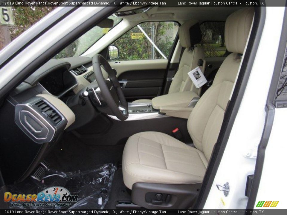 2019 Land Rover Range Rover Sport Supercharged Dynamic Fuji White / Ebony/Vintage Tan Photo #3