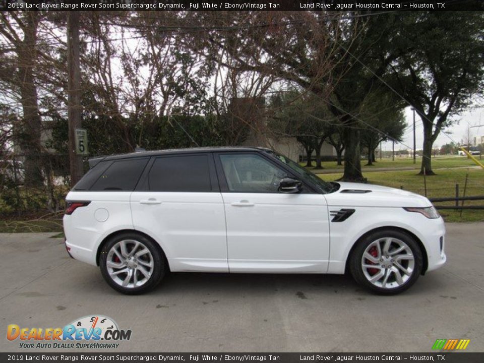 2019 Land Rover Range Rover Sport Supercharged Dynamic Fuji White / Ebony/Vintage Tan Photo #6