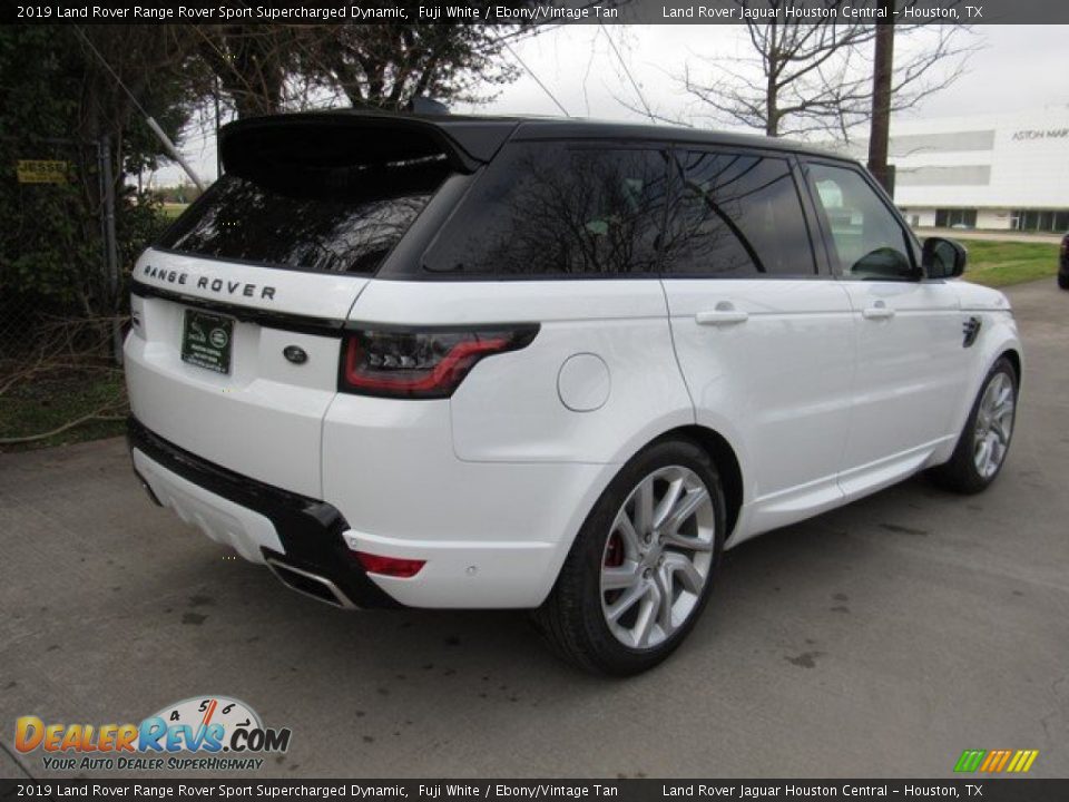 2019 Land Rover Range Rover Sport Supercharged Dynamic Fuji White / Ebony/Vintage Tan Photo #7