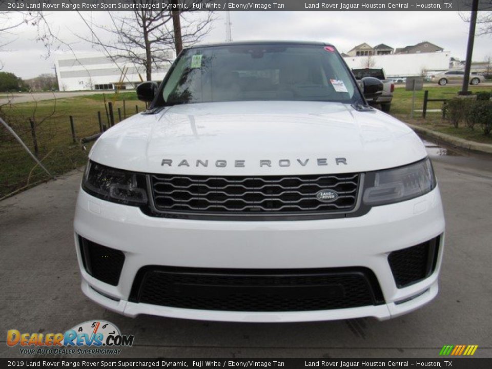 2019 Land Rover Range Rover Sport Supercharged Dynamic Fuji White / Ebony/Vintage Tan Photo #9