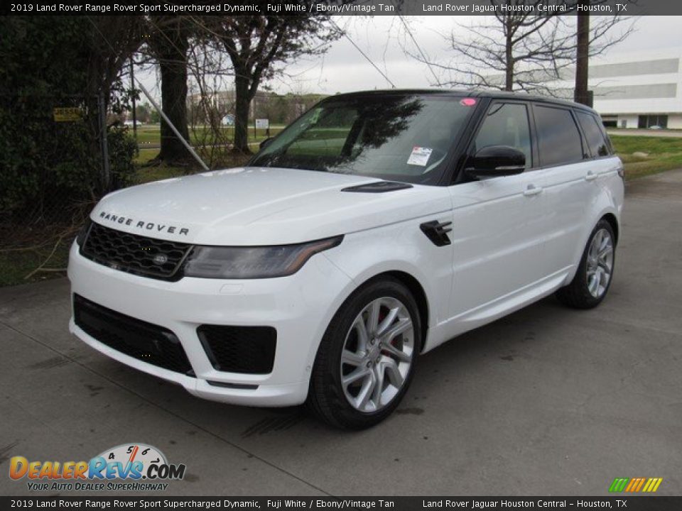 2019 Land Rover Range Rover Sport Supercharged Dynamic Fuji White / Ebony/Vintage Tan Photo #10