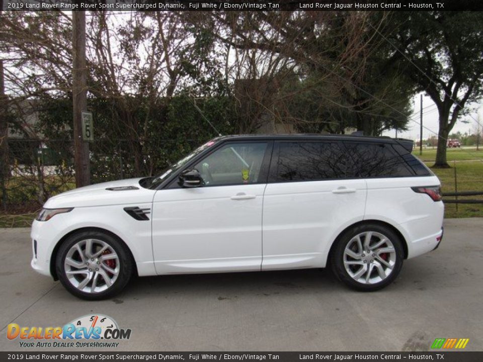2019 Land Rover Range Rover Sport Supercharged Dynamic Fuji White / Ebony/Vintage Tan Photo #11