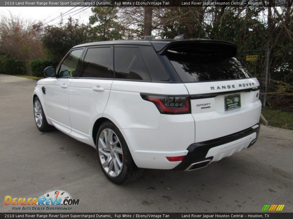 2019 Land Rover Range Rover Sport Supercharged Dynamic Fuji White / Ebony/Vintage Tan Photo #12