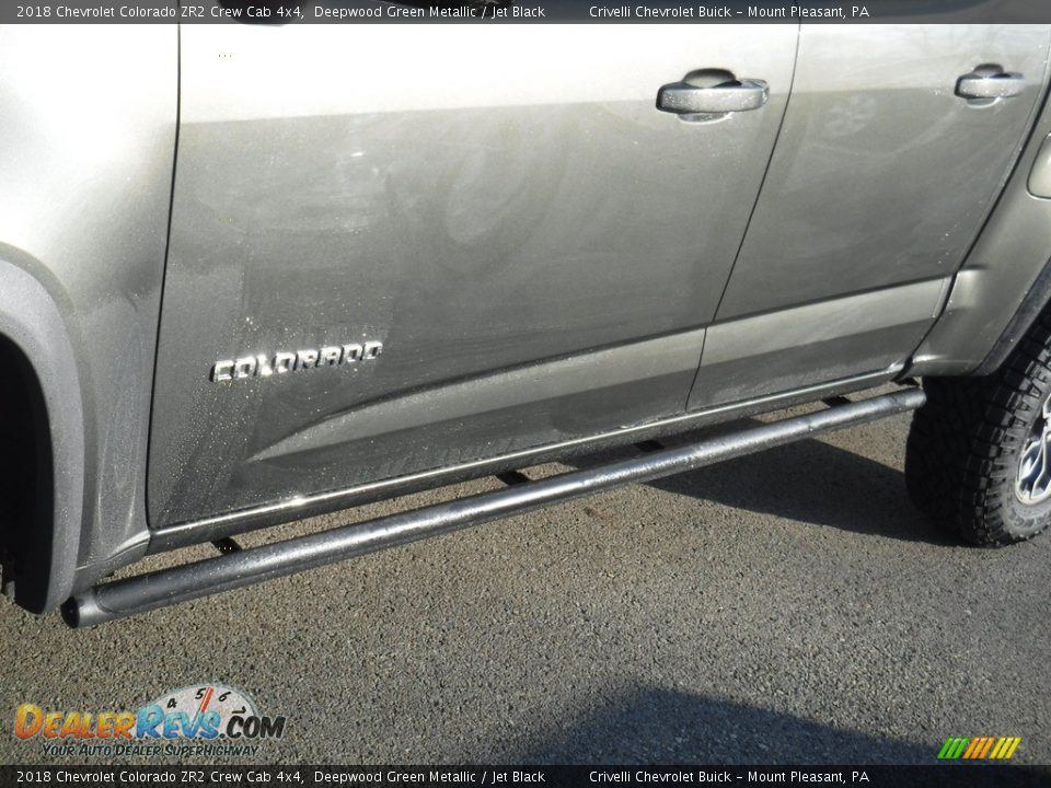 2018 Chevrolet Colorado ZR2 Crew Cab 4x4 Deepwood Green Metallic / Jet Black Photo #4