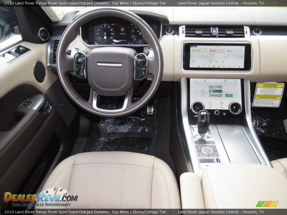 2019 Land Rover Range Rover Sport Supercharged Dynamic Fuji White / Ebony/Vintage Tan Photo #14