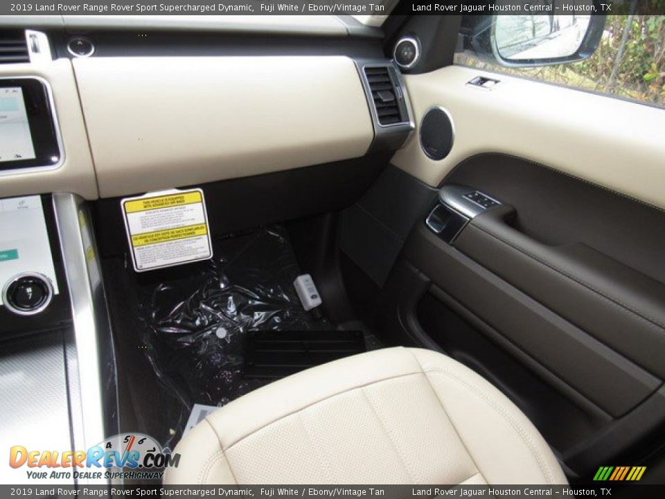2019 Land Rover Range Rover Sport Supercharged Dynamic Fuji White / Ebony/Vintage Tan Photo #15