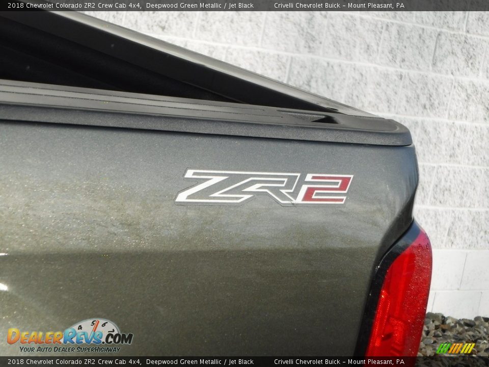 2018 Chevrolet Colorado ZR2 Crew Cab 4x4 Deepwood Green Metallic / Jet Black Photo #5