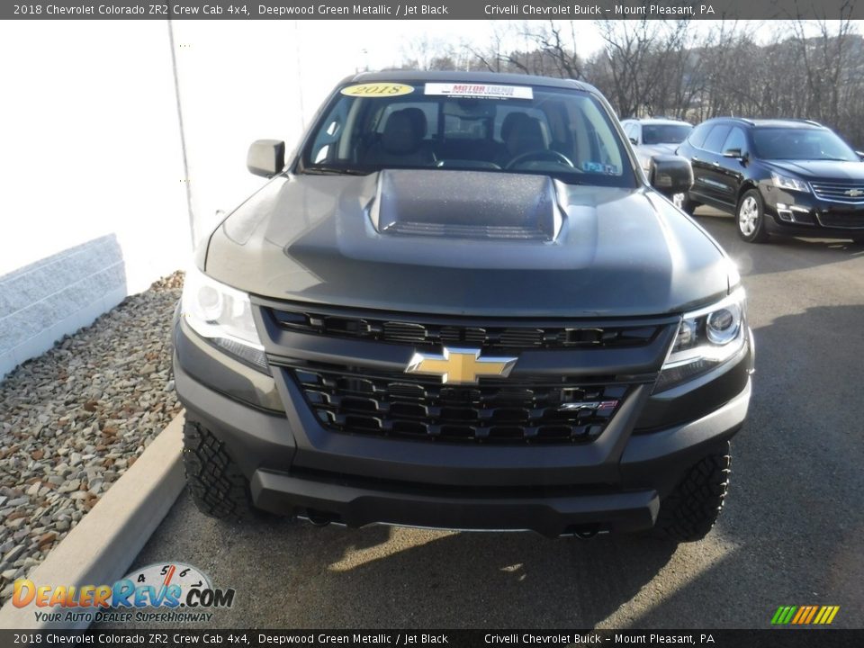 2018 Chevrolet Colorado ZR2 Crew Cab 4x4 Deepwood Green Metallic / Jet Black Photo #6
