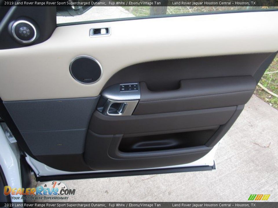 2019 Land Rover Range Rover Sport Supercharged Dynamic Fuji White / Ebony/Vintage Tan Photo #20