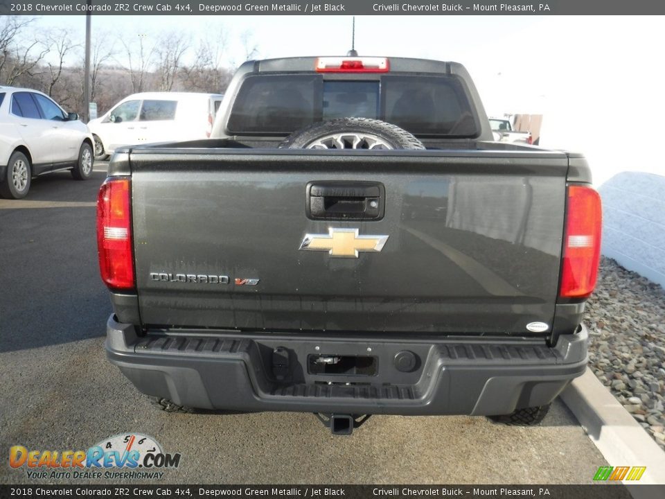 2018 Chevrolet Colorado ZR2 Crew Cab 4x4 Deepwood Green Metallic / Jet Black Photo #10