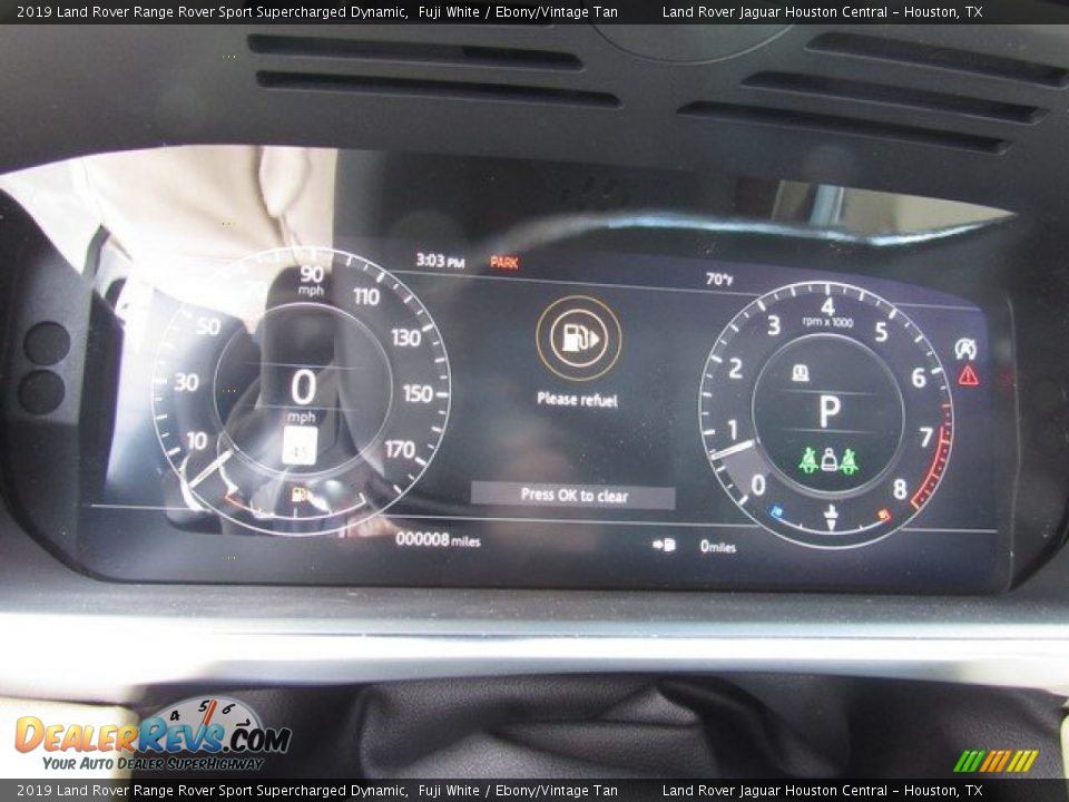 2019 Land Rover Range Rover Sport Supercharged Dynamic Fuji White / Ebony/Vintage Tan Photo #29