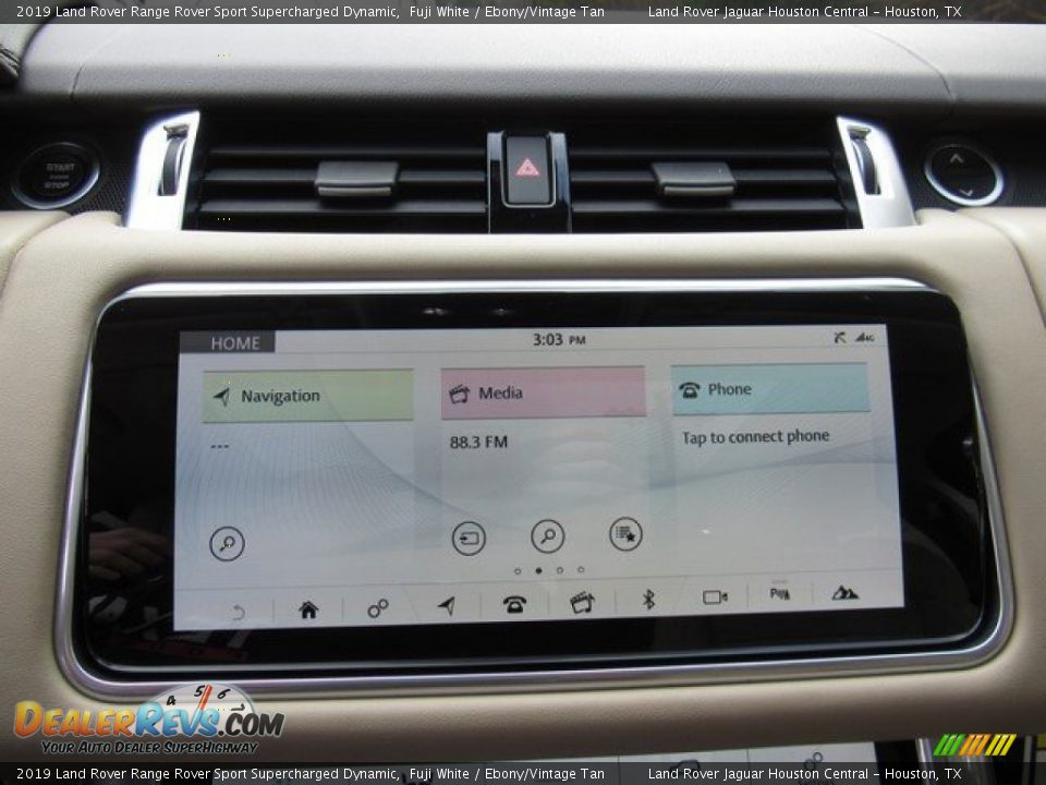 2019 Land Rover Range Rover Sport Supercharged Dynamic Fuji White / Ebony/Vintage Tan Photo #30