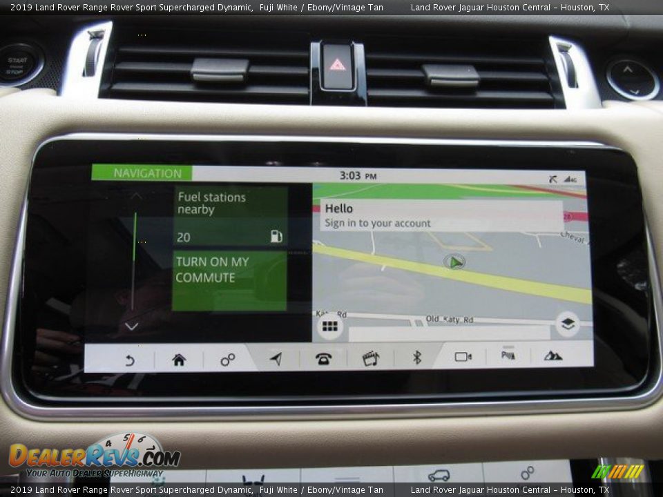 2019 Land Rover Range Rover Sport Supercharged Dynamic Fuji White / Ebony/Vintage Tan Photo #31