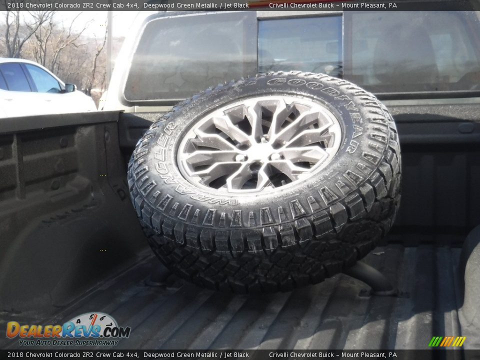 2018 Chevrolet Colorado ZR2 Crew Cab 4x4 Deepwood Green Metallic / Jet Black Photo #15
