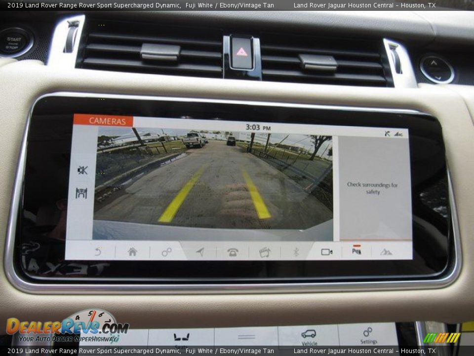 2019 Land Rover Range Rover Sport Supercharged Dynamic Fuji White / Ebony/Vintage Tan Photo #32