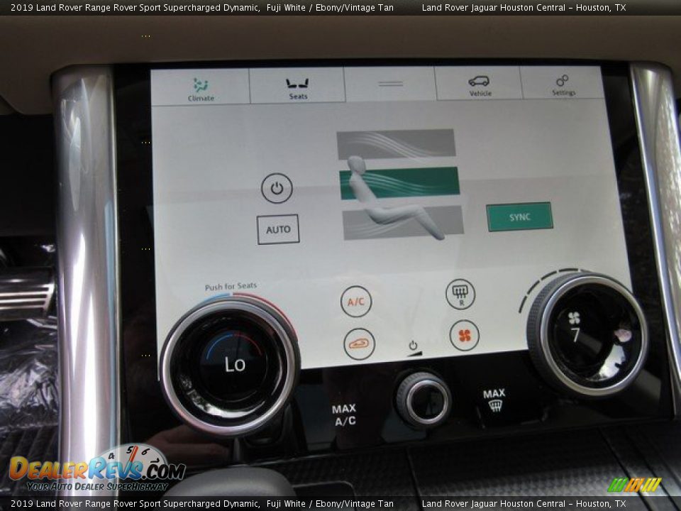 2019 Land Rover Range Rover Sport Supercharged Dynamic Fuji White / Ebony/Vintage Tan Photo #33