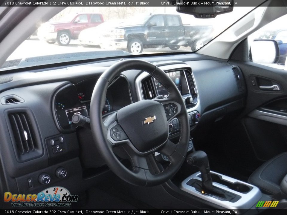 2018 Chevrolet Colorado ZR2 Crew Cab 4x4 Deepwood Green Metallic / Jet Black Photo #17